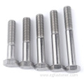 Stainless Steel Hex Bolt and Nut Hex bolts DIN931 Half Thread